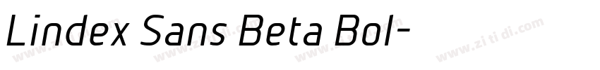 Lindex Sans Beta Bol字体转换